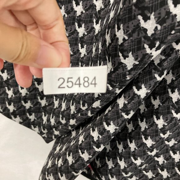 New Maggie Barnes size 3X Black White Houndstooth Blazer Preppy Office - Picture 8 of 8